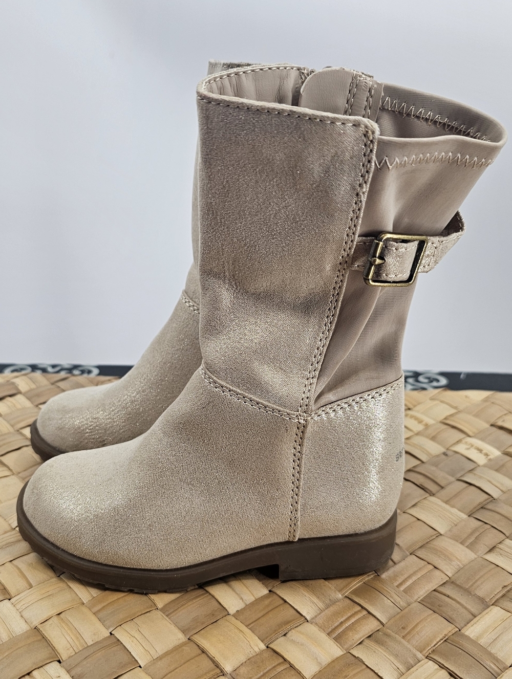 Stride Rite Tan Riding Boots Size 7.5W
